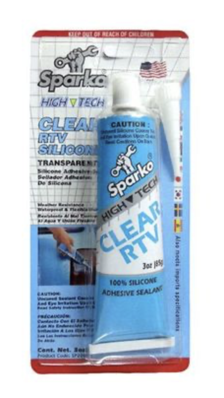 RTV SILICONE CLEAR 85G
