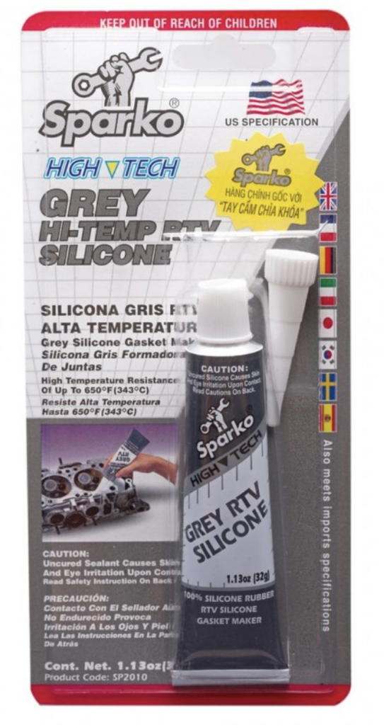 RTV SILICONE GREY 85G