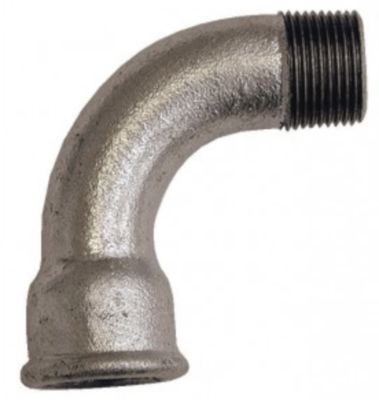 GI BEND 1/4" M/F