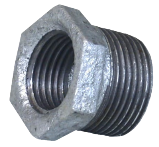 GI REDUCING BUSH 3/4" X 1/2"