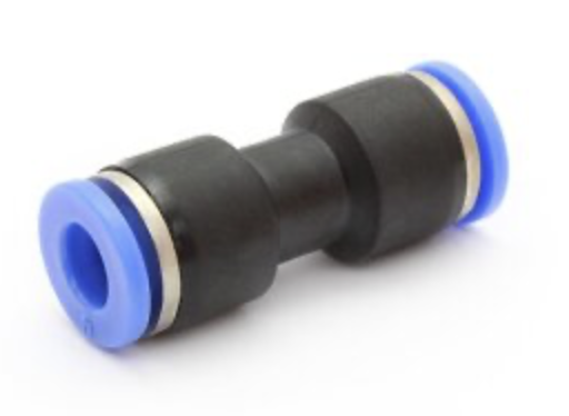 PU STRAIGHT CONNECTOR 8MM
