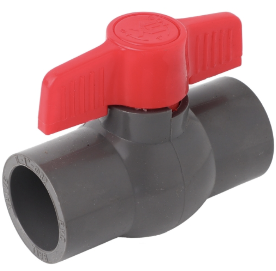PVC BALL COCK 1-1/2" GLUE TYPE
