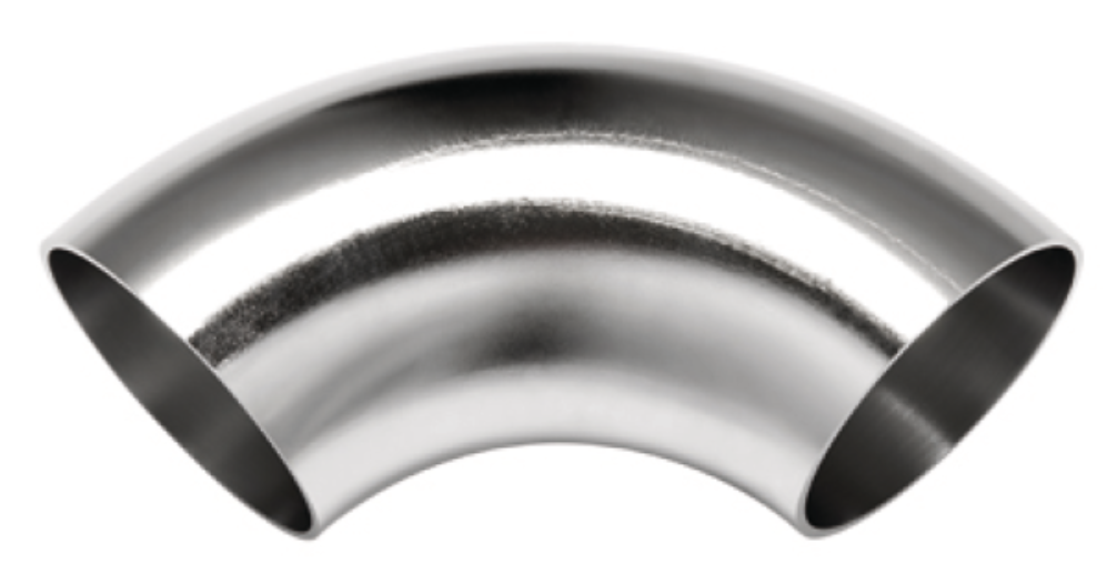 SS ELBOW 2-1/2" TUBE TYPE