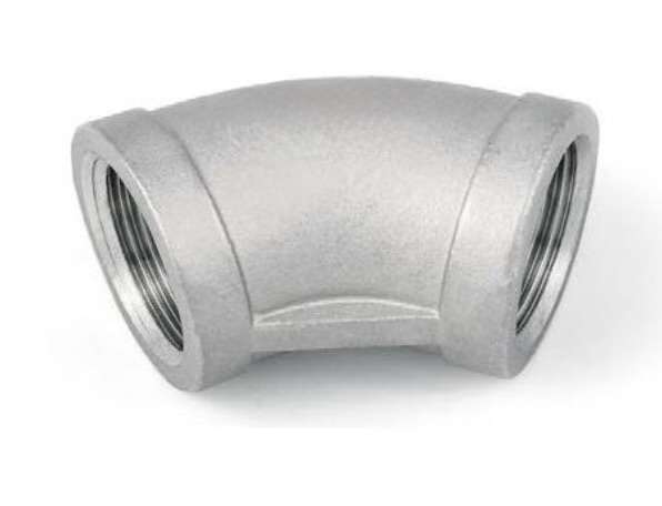 SS ELBOW 2" THREADED 45°