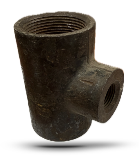 REDUCING TEE 1" X 3/4" CL3000