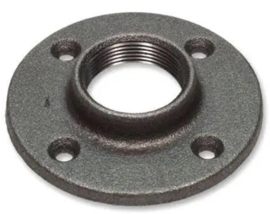 STEAM FLANGE 2-1/2" WITH HOLES THREADED