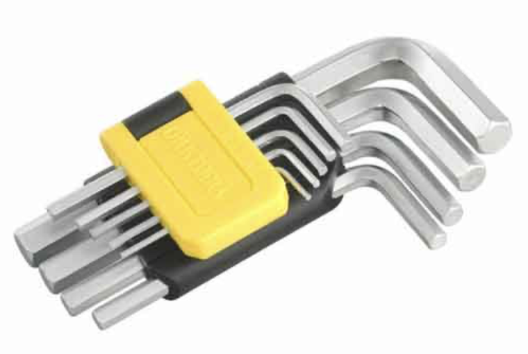 9PC FLAT HEAD ALLEN KEY SET MEDIUM 1.5-10MM YA902U UYUS