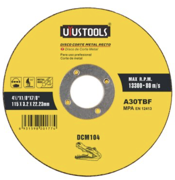 GRINDING WHEEL 115 X 3.2 X 22.23MM DCM104 UYUS