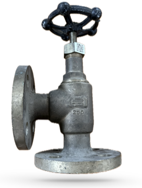 ANGLE VALVE 1" BRONZE BESTOBELL FLANGED