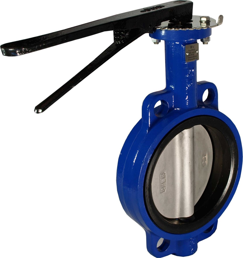 BUTTERFLY VALVE 4" LEVER TYPE