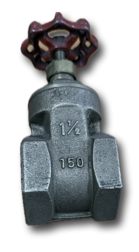 GATE VALVE 1-1/2" BRASS ITALY THREADED