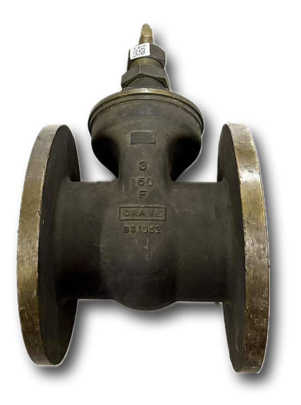 GATE VALVE 3" CRANE FLANGED CL150 BRONZE