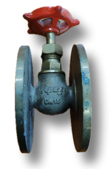 GLOBE VALVE 1/2" BRONZE APEX PN16 FLANGED
