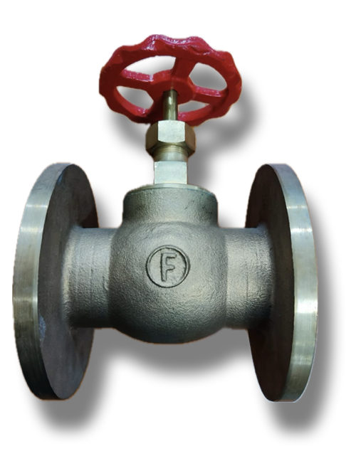 GLOBE VALVE 2" BRONZE FLANGED FLOTEK