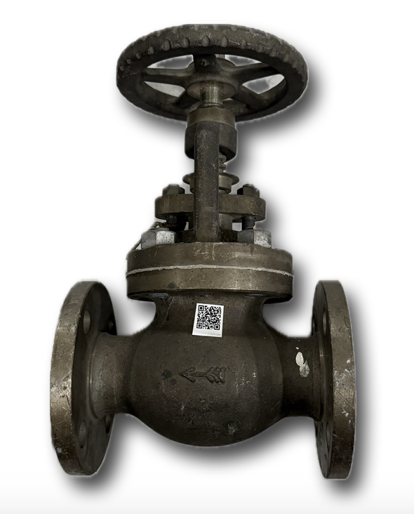 GLOBE VALVE 1-1/2" CL150 BRONZE SHAW