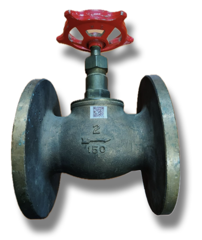 GLOBE VALVE 2" BRONZE CL150 FLANGED