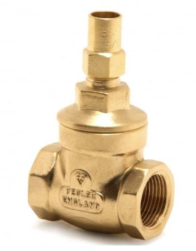 PEGLER GATE VALVE 3" LOCKSHIELD