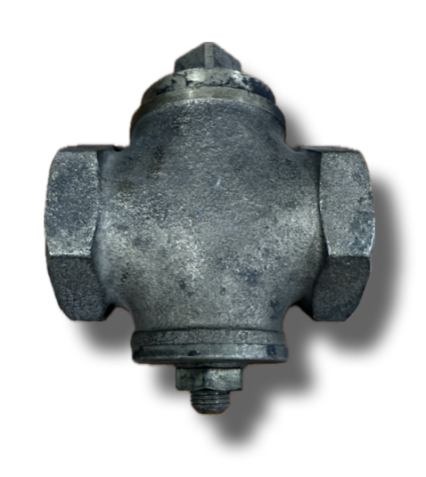 PLUG VALVE 1-1/2" 2 WAY THREADED