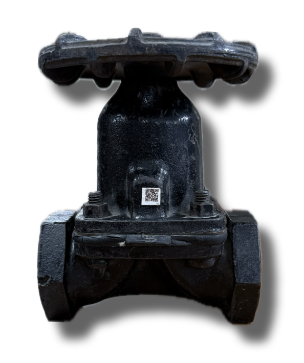 SAUNDERS VALVE 1-1/2" THREADED METAL HANDLE