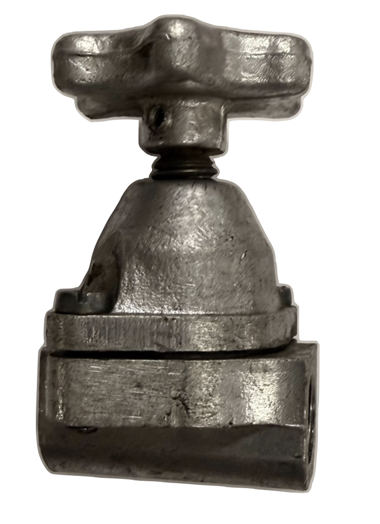 SAUNDERS VALVE 3/8" THREADED ALUMINIUM