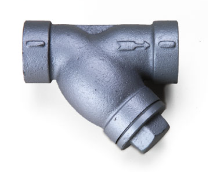 STEAM STRAINER 1-1/4" 317 CAST IRON
