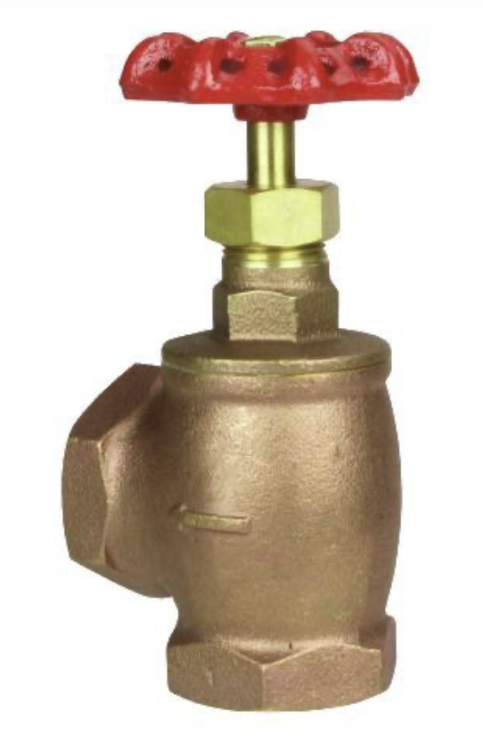 ANGLE GLOBE VALVE 1" CRANE THREADED