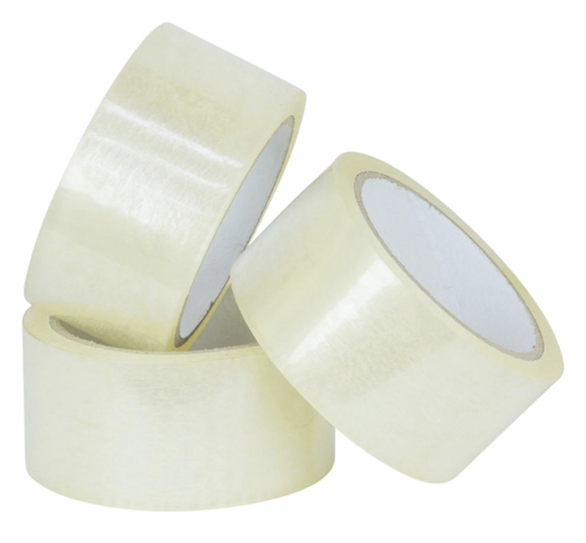 CLEAR TAPE 2" X 50MTR