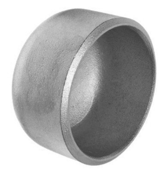 SS END CAP 1-1/2" SCH40 WELDON