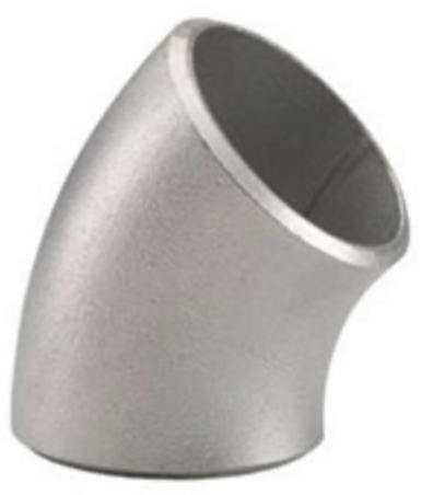 SS ELBOW 2" SCH40 45°