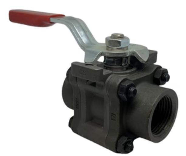 STEAM BALL COCK 1-1/2" CARBON STEEL WORCESTER LOCKABLE