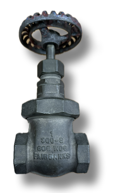 GATE VALVE 1" BRONZE CL600 FAIRBANKS