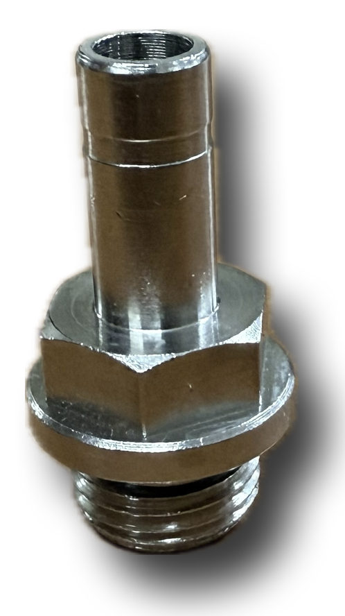 SS HOSE TAIL 1/4" MALE X 5/16" TAIL