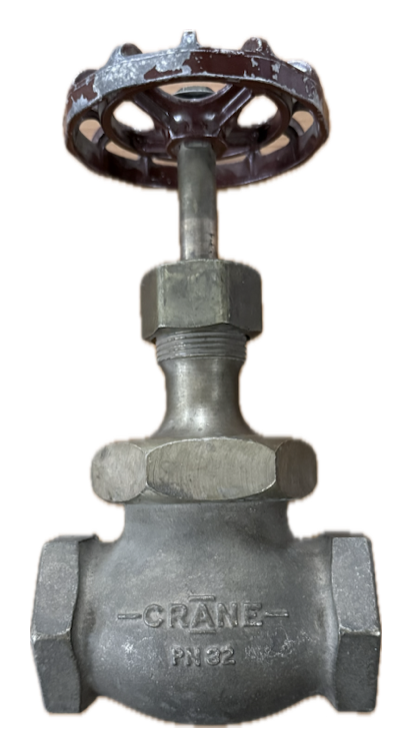 GLOBE VALVE 1/4" PN40 RISING STEM CRANE D7