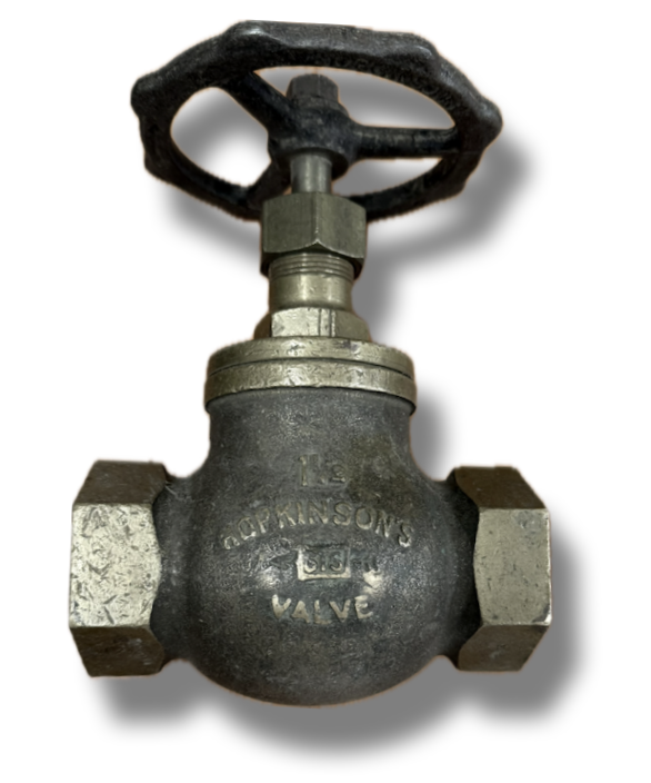 GLOBE VALVE 1-1/2" BRONZE HOPKINSONS 250 THREADED