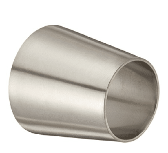 SS CONCENTRIC REDUCER 2" X 1" TUBE TYPE