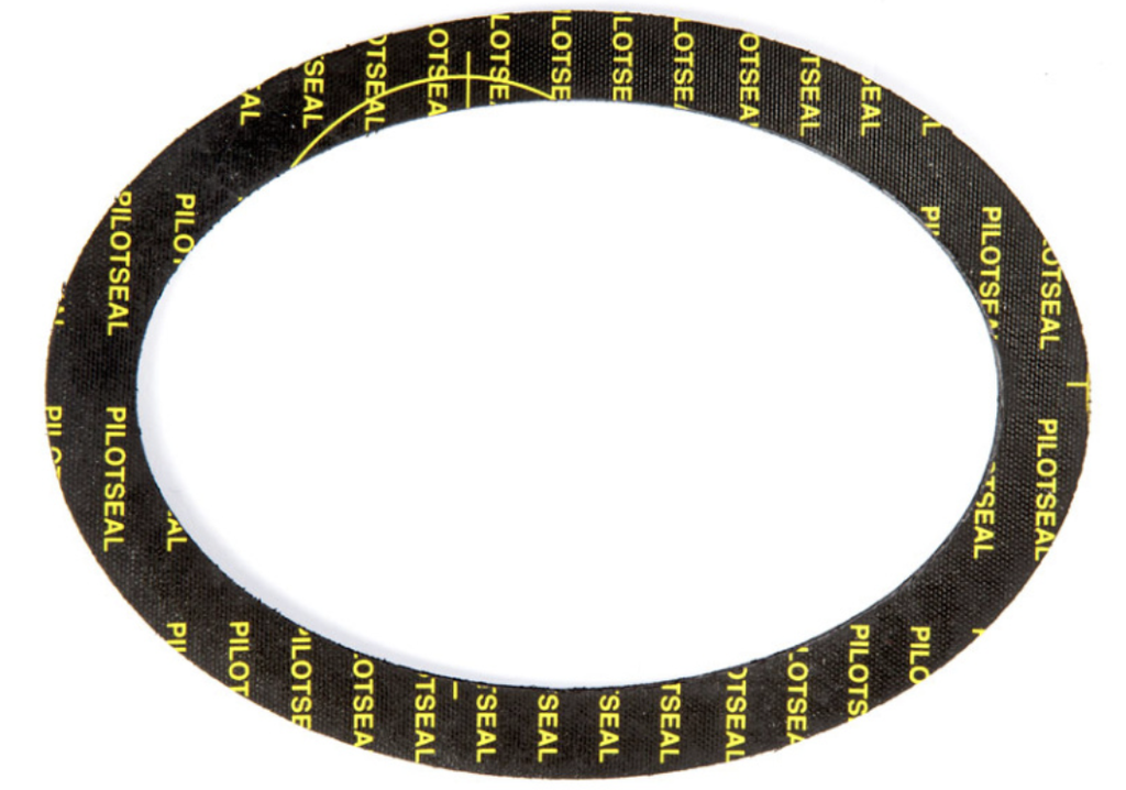 PILOTSEAL GASKET 4-1/2" X 3-1/2" OVAL FOR BOILER DOOR