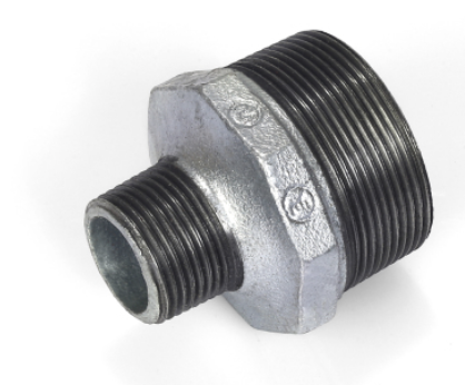 GI REDUCING NIPPLE 1" x 1/2"