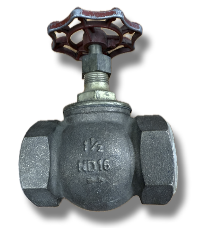 GLOBE VALVE 1-1/2" PN16 RG5