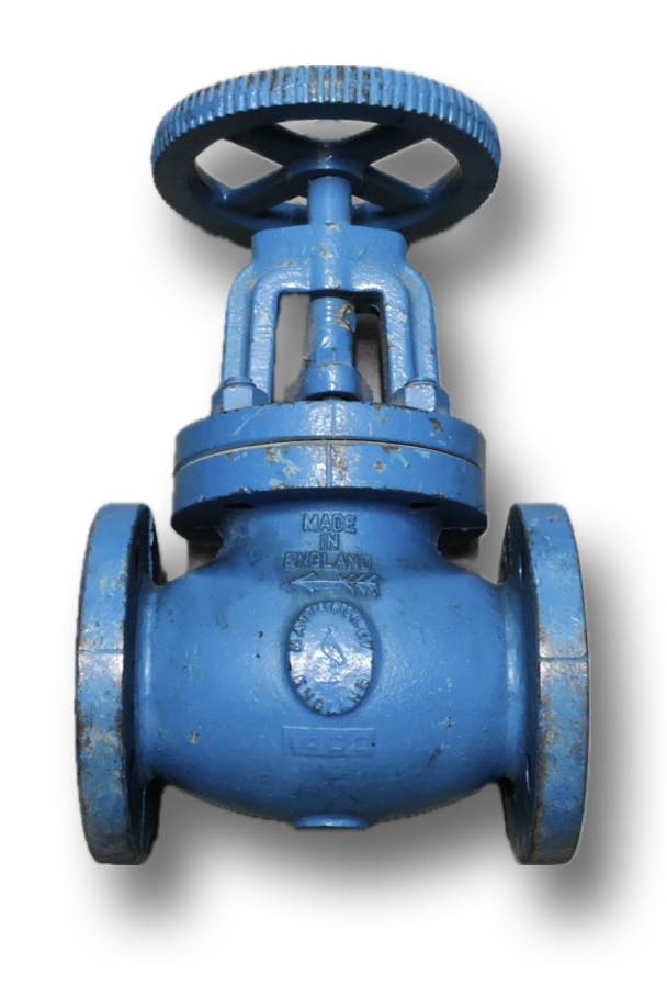 GLOBE VALVE 2-1/2" HATTERSLEY CL100 FLANGED