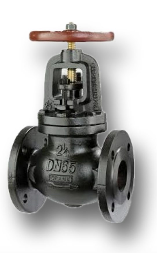 GLOBE VALVE 6" PN16 CRANE FLANGED