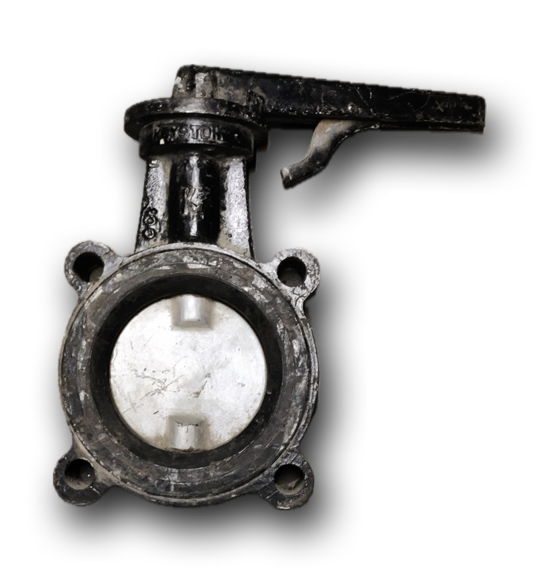 BUTTERFLY VALVE 4" LEVER KEYSTONE