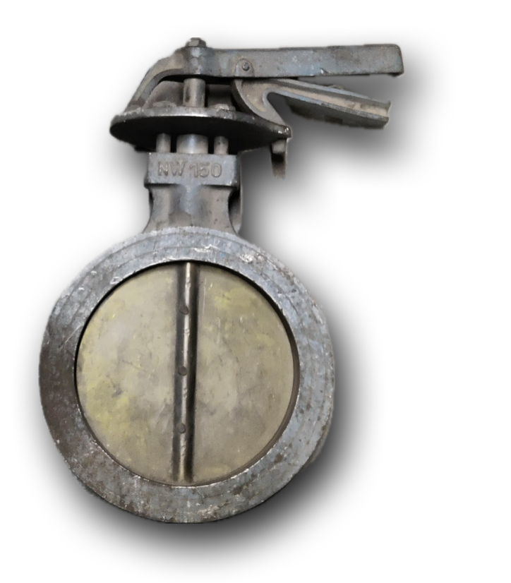 BUTTERFLY VALVE 6" LEVER ASHA