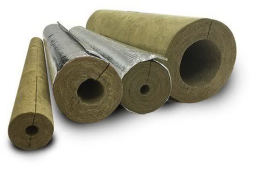 [762] ROCK WOOL PIPE LAGGING 1"