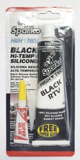 [1786] RTV SILICONE BLACK 85G
