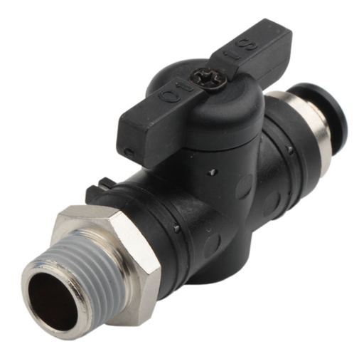 [2542] PU SHUT OFF VALVE 8MM X 1/4"