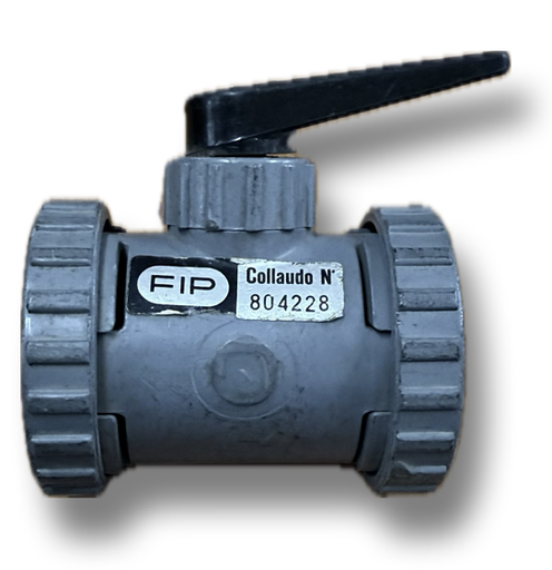[2565] PVC BALL COCK 3/8" THREADED FIP GAS