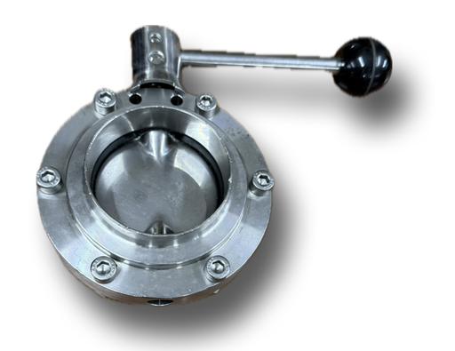 [3079] SS BUTTERFLY VALVE 2"