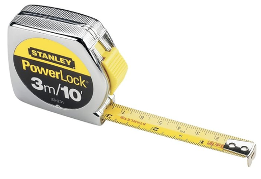 [4679] STANLEY TAPE MEASURE POWERLOCK 3MTR/10'