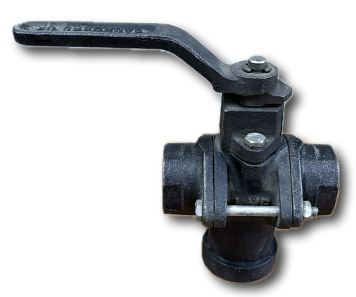 [4895] 3 WAY VALVE 1" SAUNDERS UK THREADED