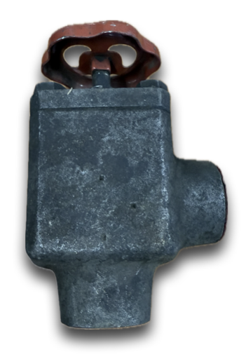 [4902] ANGLE VALVE 1" CLASS 800 WELDON